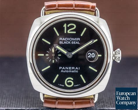 panerai 287 black seal